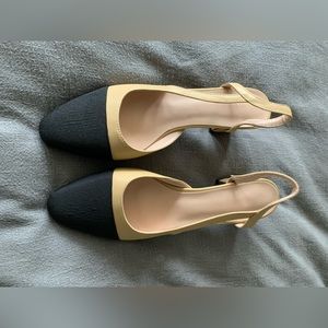 Color Block Slingbacks